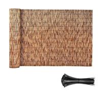 Generico Recinzione in Canne bambù, Frangivisto Balcone Rotolo di Recinto per La Privacy in bambù Recinzione da Giardino con Patio sul Retro per Esterni, Villa, Rotolo di Recinto in Canna Naturale