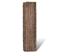 Generico Recinzione in Corteccia 400x100 cm,Marrone,6.35kg,141604
