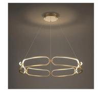 Generico Rectangular Chandeliers Modern Luxury LED Minimalist Living Room Hanging Lamp Home Decor Dining Room Pendant Lighting Fixtures