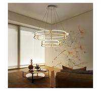 Generico Rectangular Chandeliers Modern Luxury LED Minimalist Living Room Hanging Lamp Home Decor Dining Room Pendant Lighting Fixtures