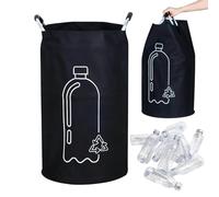 Generico Recycle Sorter - Textile 67cm, Foldable Bin, Portable Collection System | Lightweight Carry Handles, Storage Container, Home Organizer For Bathroom, Garage, Dormitory, Cabinet, Laundry