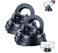 Generico Redreeer Car Phone Holder, 360° Rotating Car Phone Holder Mount, Strong Adsorption Cars Holder, No Installation Required, Suitable for All Models (2pcs)