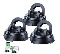 Generico Redreeer Car Phone Holder Mount, 360-Degree Rotatable Mobile Holder with Non-Slip Base, Universal Fit Strong Adsorption Dashboard Phone Mount for Car, Suitable for All Models (3pcs)