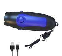 Generico Referee Whistle, 3 Volume Lifeguard Whistle, Adjustable Rechargeable Gear Soccer Football Training Outdoor Camping Hiking