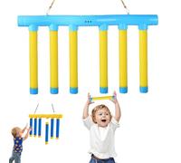 Generico Reflective Drop Stick Challenge Game with Remote, Falling Reflex Drop Sticks Catching Game with 3 Adjustable Speeds, Hand Eye Coordination Reaction Time Training Toys for Kids (Yellow)