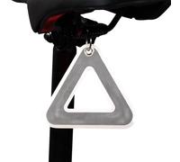 Generico Reflective Pendants - High Visibility Triangle Safety Reflector Gear for Cycling Running Hiking And Outdoor, Reflective Warning Pendant for Bicycles Backpacks
