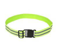 Generico Reflective Safety Belt - 45.94 Inches High Visibility Strap | Elastic Running Band - Adjustable Waist Gear. Polyester Pom Material is Lightweight for Night Activities
