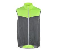 Generico Reflective Safety Vest, Traffic Work Vest, Advanced Cooling Airflow, High Visibility Construction Puffer with Reflective Strips, Adjustable Fit for Roadside, Cycling And Running, 185cm