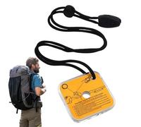 Generico Reflector, Survival Tool, Lightweight Mirror Design, Outdoor Signal, Compact Flash Panel, Portable Device for Camping Hiking Travel Rescue Preparedness and Wilderness Adventures