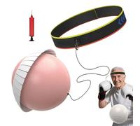 Generico Reflex Ball Boxing Trainer, Adjustable Headband Punching Ball, 8.26inches Reaction Speed Coordination Training Tool Lightweight Fitness Equipment for Kids Teens Home Gym Outdoor