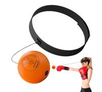 Generico Reflex Ball - Headband Funny Head Mounted Adjustable | Home Boxing Reflex Ball Punching Game for Men Women, Adults, Beginner, Fitness Training, MMA, Exercise or Proficiency