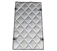 Generico Refrigerator Cover Sunshade Protector，Freezer Cover For Refrigerators Insulated Protection Cloth For Cold Storage Cabinets And Display Units(Silver,100x145 cm/39.4x57.1in)