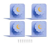 Genérico Reggiseni per lenzuola, 4 pezzi di blocco per lenzuola, reggiseni a forma di L per camera da asilo albergo camera ospiti viaggio camper