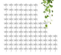 Genérico Reggiseni per orchidee - Fissatori per steli di orchidee - Pinze spesse a traliccio 100 pezzi per rampicanti in giardino patio interno esterno cortile