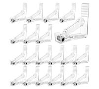 Genérico Reggiseni per tovaglie, 20 pezzi, pinze per copritavola da picnic, reggiseni resistenti, per campeggio, esterni, feste di compleanno, Natale, matrimoni, ristoranti