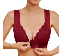 Generico Reggiseno Apertura Frontale Reggiseno Aperto Davanti Reggiseno Senza Ferretto Taglie Forti Apertura Frontale Aperto Davanti Senza Ferretto Imbottito Donna Pizzo Reggiseni Basic da Donna