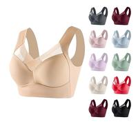 Generico Reggiseno Comodo Che Sostiene, Bralette Top Invisibile Super Elastico, Morbido e Confortevole per Tutti I Giorni, Fitness Leggero e Relax