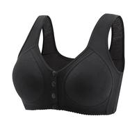 Generico Reggiseno Donna Push Up, Reggiseno per Donne con Coppe in Pizzo Stretch Imbottitura Foderata in Cotone E con Schiene in Morbida Microfibra Bralette Donna Cotone Dormire Quotidiano