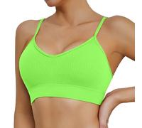 Generico Reggiseno Donna Push Up Scollo a V Bustino Schiena Nuda Forma U Reggiseni Palestra Senza Ferretto Comodo Biancheria Intima