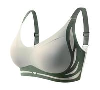 Generico Reggiseno Donna Senza Ferretto Push Up Invisibile Schiena Nuda Forma U Reggiseni Top Comodo Cuciture Comode Traspirante Morbida