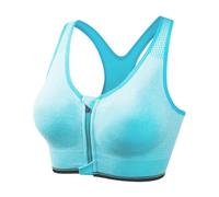 Generico Reggiseno Donna Triangolo Pizzo Push Up Base Top Corsetto Schiena Nuda Forma U Reggiseni Palestra Intimo Sportivo per Donne a Copertura Totale