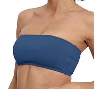 Generico Reggiseno Fascia Sfoderata in Microfibra Elasticizzata Coppe Estraibili Senza Ferretto