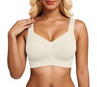 Generico Reggiseno Minimizer Taglie Forti da Donna Comodo per Quotidiana Coppe Piene Non Imbottite Senza Ferretto a Tenuta Forte