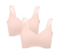 Generico Reggiseno Push Up Senza Ferretto e Cuciture, Confezione da 2/3 pezzi Bralette Imbottita da Donna per un Sostegno Naturale, Comfort Top Invisibile per Tutti i Giorni