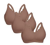 Generico Reggiseno Push Up Senza Ferretto e Cuciture, Confezione da 2/3 pezzi Bralette Imbottita da Donna per un Sostegno Naturale, Comfort Top Invisibile per Tutti i Giorni