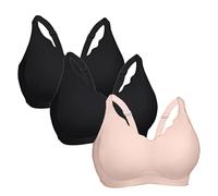 Generico Reggiseno Push Up Senza Ferretto e Cuciture, Confezione da 2/3 pezzi Bralette Imbottita da Donna per un Sostegno Naturale, Comfort Top Invisibile per Tutti i Giorni