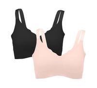 Generico Reggiseno Push Up Senza Ferretto e Cuciture, Confezione da 2/3 pezzi Bralette Imbottita da Donna per un Sostegno Naturale, Comfort Top Invisibile per Tutti i Giorni