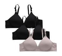 Generico Reggiseno Senza Ferretto Classico Donna No Underwire Breathable Full Support Plus Size Brassiere Everyday Bra for Older Women Gathered Comfortable Underwear Daily Regiseni Comodi Reggiseni