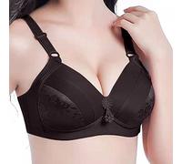 Generico Reggiseno Senza Ferretto con Spalline Larghe Comfort,Coppe Preformate e Fascia Anatomica per Sostegno, Modellante e Adatto a Ogni Donna,Deals of The Day