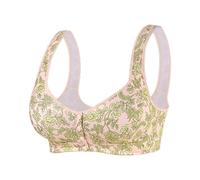 Generico Reggiseno Senza Ferretto Coppe A-G Taglie 36-52 Molto Forti Design Comfortevole E Supportivo per Uso Quotidiano Indumento Intimo Donna(Beige, 38)