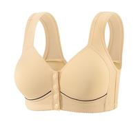 Generico ,Reggiseno Traspirante con Coppa Fissa Piccola E Sottile Senza Cuciture Supporto Morbido per Seno Grande da Donna