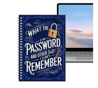 Generico Registro Password - Agenda | Organizzatore per Account Internet,per Casa Ufficio Scuola Università Riunioni Donne Uomini Anziani