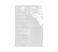 Generico Regolatori Della Misura 'anello - Ridimensionatore Invisibile Da 19 Pezzi Per Anelli Sciolti, Tenditore Riduttore Di Spazio Trasparente E Confortevole | Misura 'anello Regolabile Per