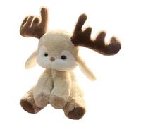 Generico Reindeer Plush Toy - Deer Plush Stuffed Animal Toy | Stuffed Animal Toys Reindeer Plushes Doll | Reindeers Sleeping Hugging Plushes Pillow for Tabletop, Living Room, Sofa, Bedroom