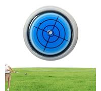Generico Reliablevalidity Golf Ball Marke, Golf Trainer- Ball Marker Round Cap Clip Mark with Level Function, Balls Hat Clip, Attaches Easily Line Marker Tool Accessories (blue)