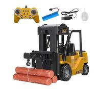 Generico Remote Construction Vehicle Toy - Kids RC Excavator with Light and Water Spray | ABS Durable 124 Scale, Forward Backward Turn Music Function for Preschool Boys Girls 3-7 Years