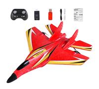 Generico Remote Control Airplane,LED Light RC Plane Kit | 2.4Ghz Waterproof RC Flying Toy, Educational Outdoor Aircraft Toy For Kids Boys Girls Beginner