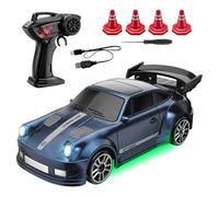Generico Remote Control Car - 1:64 RC Electric Racing Car Toys | Realistic Drift Auto Ergonomic Racing Vehicle For Children Teens Birthday Indoor Christmas Race Outdoor Fun