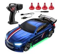 Generico Remote Control Car - 1:64 RC Electric Racing Car Toys | Realistic Drift Auto Ergonomic Racing Vehicle For Children Teens Birthday Indoor Christmas Race Outdoor Fun