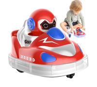 Generico Remote Control Car, RC Bumper Vehicle with Lights and Sounds, Compact Interactive Racing Toy for Kids Ages 3+, Boys and Girls, Fun Outdoor Backyard Playtime Entertainment