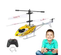 Generico Remote Control Helicopter for Kids, ABS Airplane Toy with 1-Key Takeoff/Landing, Rechargeable, Stable Flight & Easy Control, Children, 16.2x6.3x37.5 cm