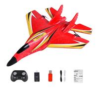 Genérico Remote Control Plane - Radio Controlled Aircraft Easy To Fly For Beginners, Fixed Wing Glider,Replaceable Battery, 2,4 GHz Aircraft, Remote Control Technology For Boys, 2 Left Hand Thrott