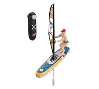 Generico Remote Control Sailing Boat - 12 Inches Waterproof RC Toy for Kids 8-12 with LED Lights, 2.4GHz High-Speed Function for Pool Play, Bathtub Racing and Outdoor Fun, Summer Beach Adventure Game