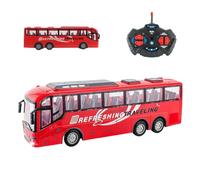 Generico Remote Control School Bus Toy, 1:30 Electric RC Bus with Lights | ABS RC school bus with forward, reverse, left and right controls plus lights, suitable for indoor and outdoor play