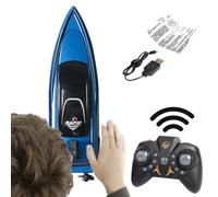 Generico Remote Control Speed Boat for Kids and Adults, Fast Electric Racing Boat Toy with Waterproof Design, Versatile RC Boat for Pools Lakes Bathtubs, for Children’s Day and Outdoor Fun