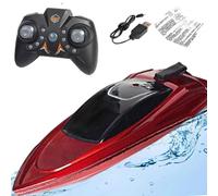 Generico Remote Control Speed Boat for Kids and Adults, Fast Electric Racing Boat Toy with Waterproof Design, Versatile RC Boat for Pools Lakes Bathtubs, for Children’s Day and Outdoor Fun